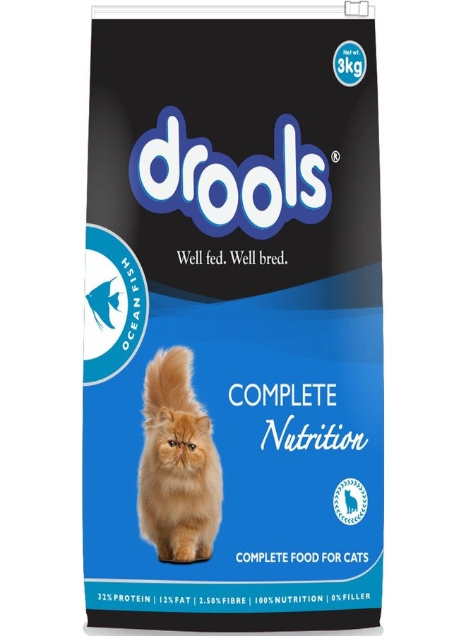 Drools Ocean Fish Adult Cat Food, 3kg - Image 1